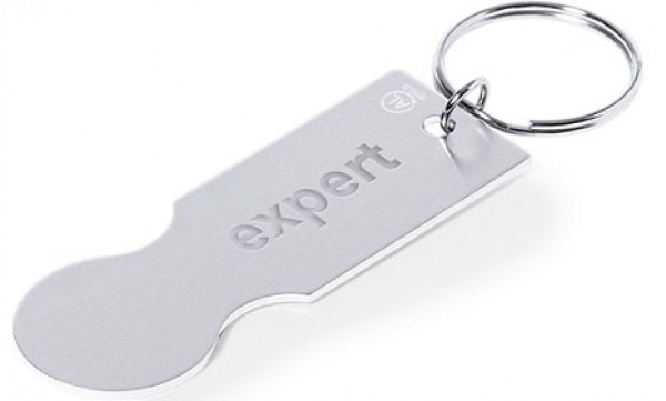 Entriegler aus Aluminium mit Gravur