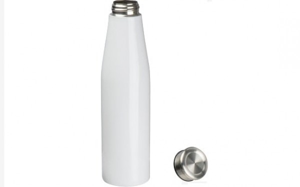 Edle Trinkflasche aus Metall 750 ml