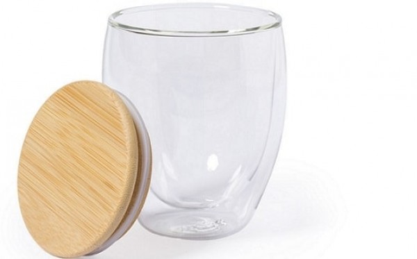 Werbeartikel Trinkglas aus Borosilikatglas