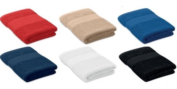 Handtuch Organic-Baumwolle mit Logo bestickt