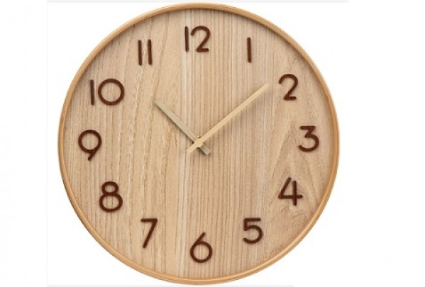 Holz-Wanduhr bedruckt ab geringe Mengen