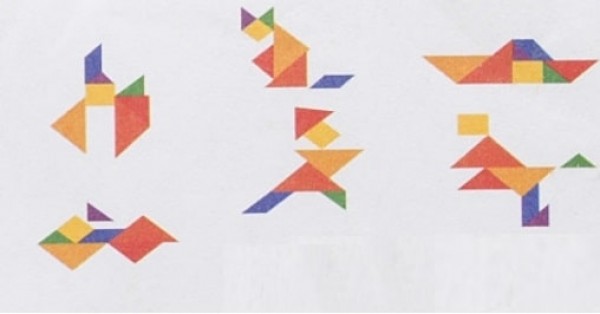 Anleitung für Puzzle auf Rückseite