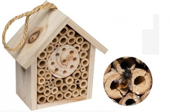 Bienenhaus, Insektenhotel als Werbeartikel