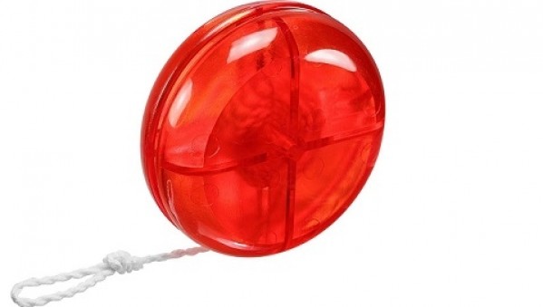 JoJo rot transparent als Werbeartikel