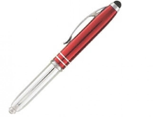 Touchpad mit Metallkugelschreiber und LED