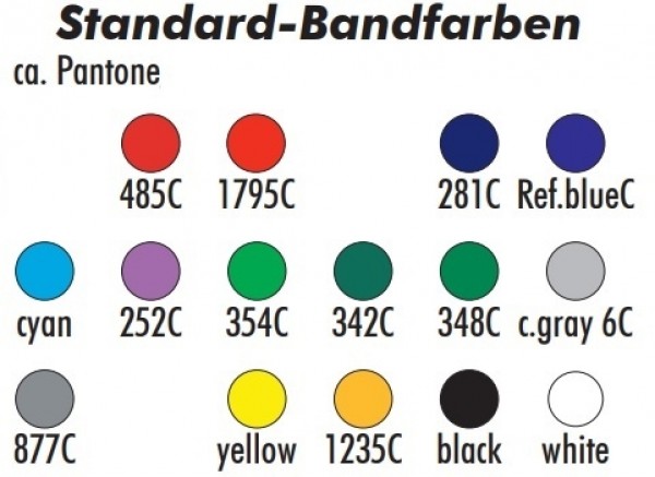 Lanyard in vielen Farben lieferbar