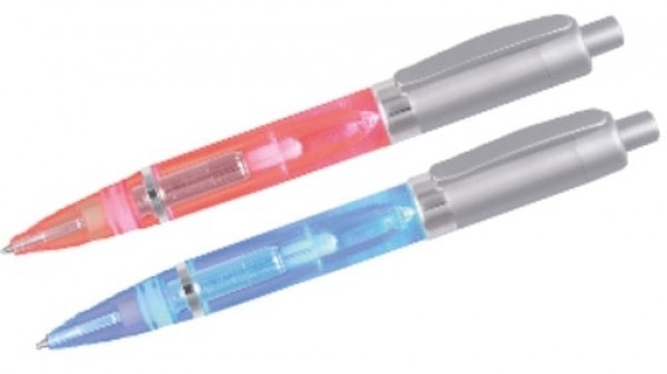 Kugelschreiber mit LED als Werbemittel