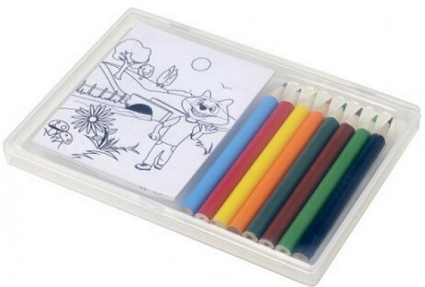 Malset mit Vorlagen inklusive Logo bedruckt