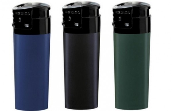 Elektronische Feuerzeuge in matte Farben