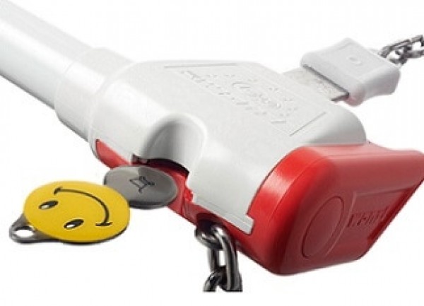 Einkaufswagenlöser inklusive Druck sowie Trägerkarte