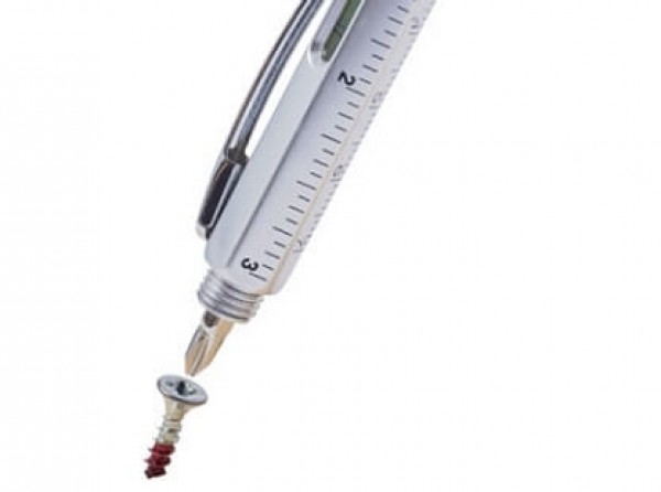 Kugelschreiber mit Schraubenzieher