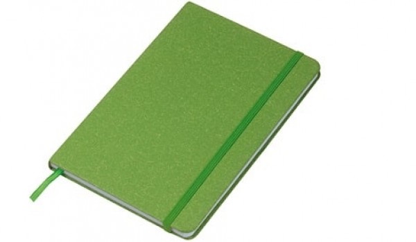 Notizbuch A5 mit recyceltem Umschlag