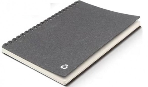 Notizbuch aus recyceltem Leder