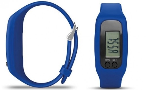 Günstiges Pedometer-Armband mit Werbedruck