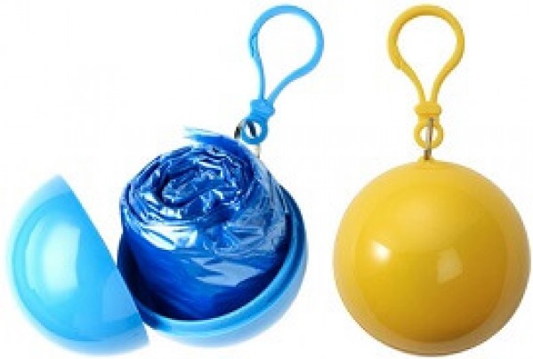 Regenponcho als Werbemittel