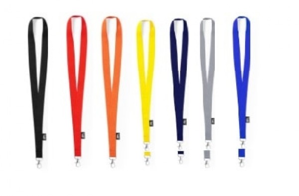 Günstiges Lanyard aus RPET als Werbeartikel