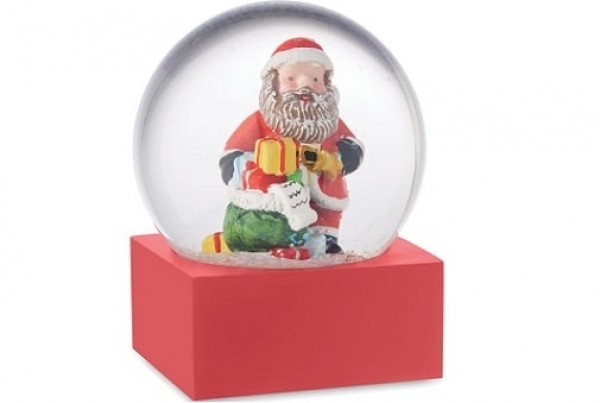 Werbegeschenk Schneekugel aus Glas