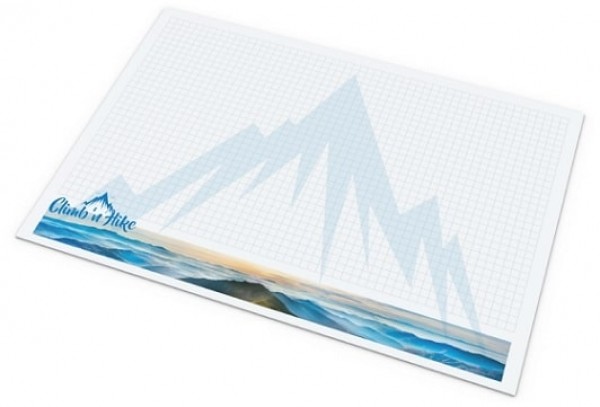 Schreibunterlage inklusive Druck ab geringen Bestellmengen