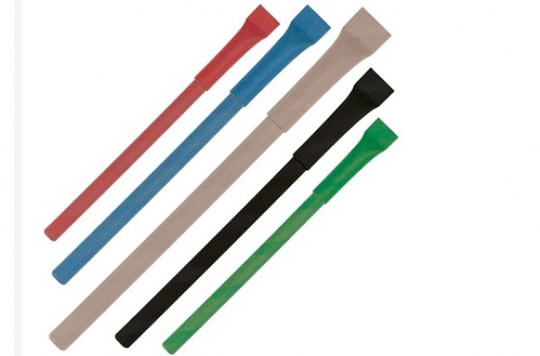 Papier-Kugelschreiber in vielen Farben günstig bedruckt