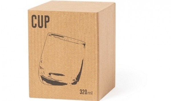 Glas ist einzelverpackt, optimal als Geschenk
