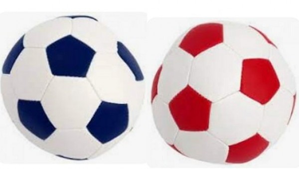 Günstiger weicher Fußball ab geringen Mengen mit Logo