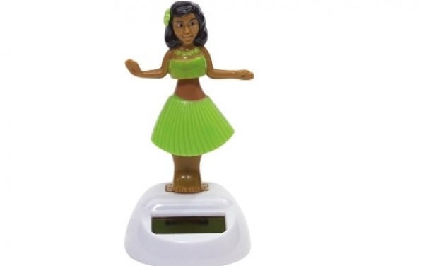 Solar-Figur HULA günstig mit Logo bedruckt