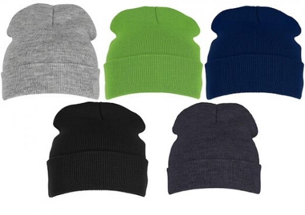 Strickmütze in vielen Farben als Werbeartikel