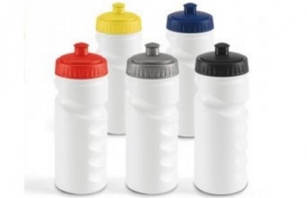 Trinkflasche mit Push-Pull-System in vielen Farbkombinationen