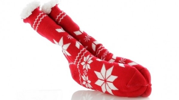 Weihnachtsocken als perfektes Werbegeschenk