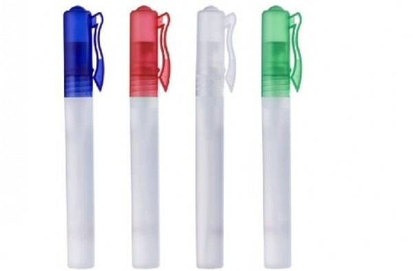 Werbeartikel Handreinigungsspray inklusive Logo