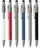 Recycelter Kugelschreiber mit Stylus und Fidget Spinner