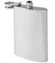 Flachmann aus Edelstahl (ca. 100 ml) - 15 Stück inkl. Gravur