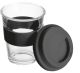Trinkbecher aus Glas mit Silikiondeckel ***ABVERKAUF***