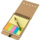 Haftnotizenset mit Kugelschreiber und Marker bedruckt