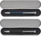 Rollerball mit Touchpen mit gummierter Griffzone und Metall-Etui