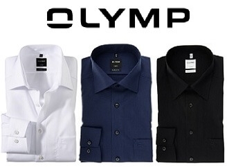 Olymp Hemden mit Logo bestickt